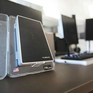 Rocstor Rocsecure Hawker HX Encrypted Portable Hard Drive 1TB 7200RPM